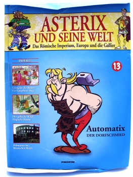 Asterix und seine Welt: Das Römische Imperium, Europa und die Gallier Skulpturen Sammler-Ausgabe Nr.13 : Automatix - Der Dorfschmied